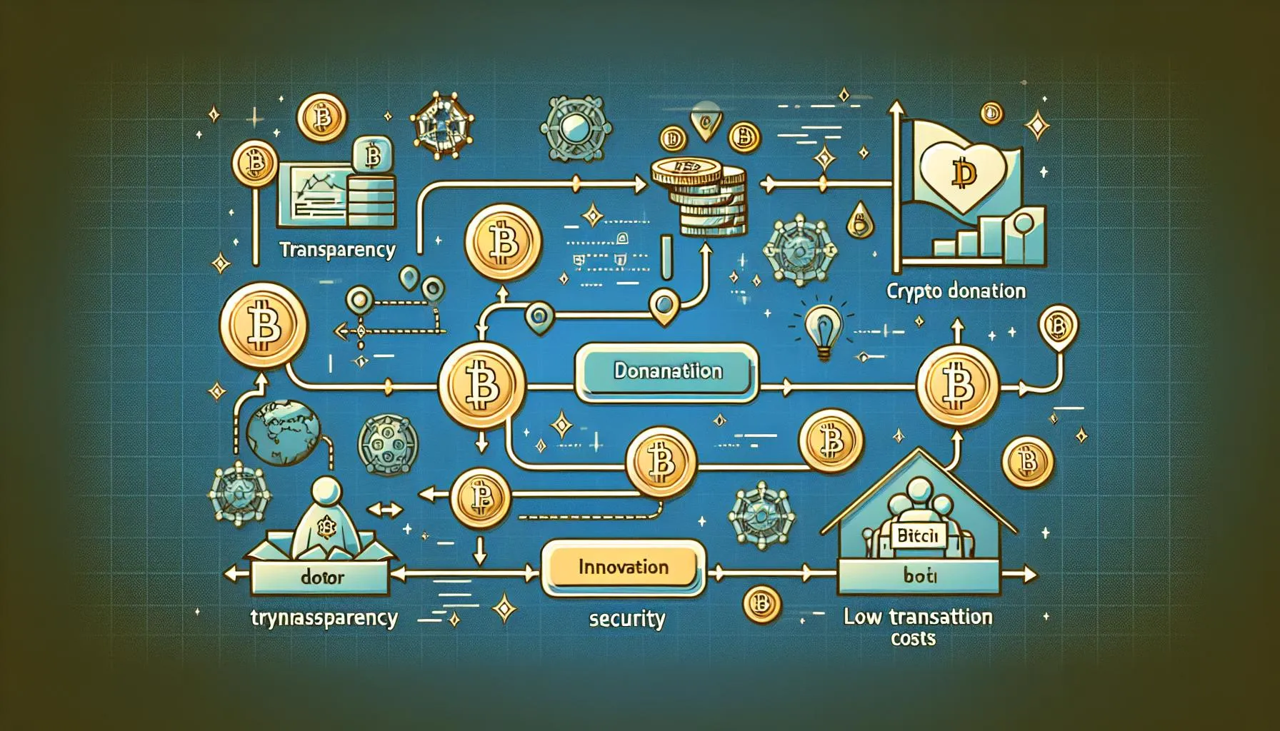 Charitable giving with cryptocurrency